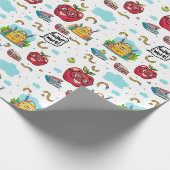 Cadeau Papier à enveloppement à thème scolaire (Coin)