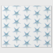 Cadeau Papier à enveloppement à thème Starfish (Plat)