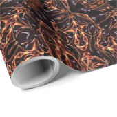 Cadeau Papier à enveloppement Abstrait fractal (Coin rond)