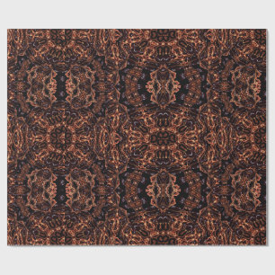 Cadeau Papier à enveloppement Abstrait fractal