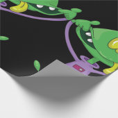 Cadeau Papier à enveloppement Alien fou