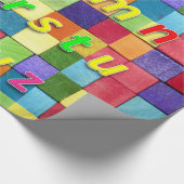 Cadeau Papier à enveloppement Alphabet (Coin)