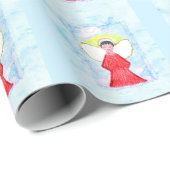 Cadeau Papier à enveloppement "Angel" (Coin rond)