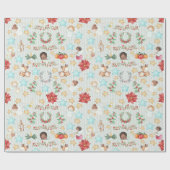 Cadeau Papier à enveloppement Angel de Noël (Plat)