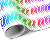 Cadeau Papier à enveloppement arc-en-ciel (Coin rond)