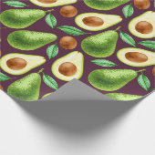 Cadeau Papier à enveloppement Avocado (Coin)