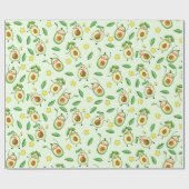 Cadeau Papier à enveloppement Avocado (Plat)