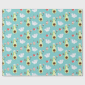 Cadeau Papier à enveloppement Avocado (Plat)
