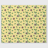 Cadeau Papier à enveloppement Avocado (Plat)