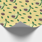 Cadeau Papier à enveloppement Avocado (Coin)