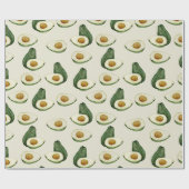 Cadeau Papier à enveloppement Avocado (Plat)