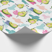Cadeau Papier à enveloppement Avocado (Coin)