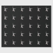 Cadeau Papier à enveloppement 'Ballet' (Plat)