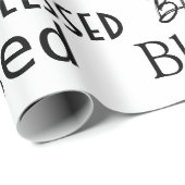 Cadeau Papier à enveloppement béni (Coin rond)