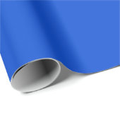 Cadeau Papier à enveloppement bleu (Coin rond)