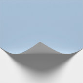 Cadeau Papier à enveloppement bleu clair solide (Coin)