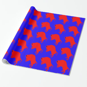 Cadeau Papier à enveloppement bleu Red Bull