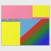 Cadeau Papier à enveloppement brillant (Plat)