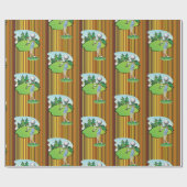 Cadeau Papier à enveloppement brillant, Boules de golf de (Plat)