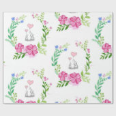 Cadeau Papier à enveloppement brillant Eléphant (Plat)