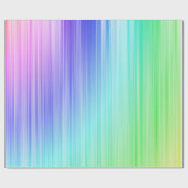 Cadeau Papier à enveloppement brillant Pastel (Plat)