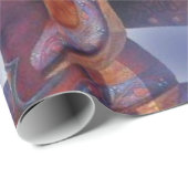 Cadeau Papier à enveloppement brillant, Pays de danse en  (Coin rond)