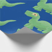 Cadeau Papier à enveloppement Brontosaurus (Coin)