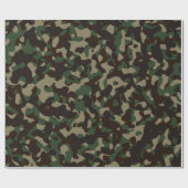 Cadeau Papier à enveloppement camouflé (Plat)