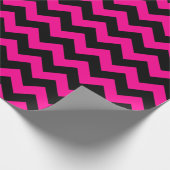 Cadeau Papier à enveloppement chaud rose et noir grand fr (Coin)