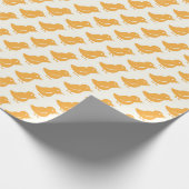 Cadeau Papier à enveloppement chic jaune (Coin)