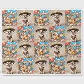 Cadeau Papier à enveloppement Chihuahua (Plat)