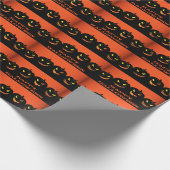 Cadeau Papier à enveloppement citrouille (Coin)