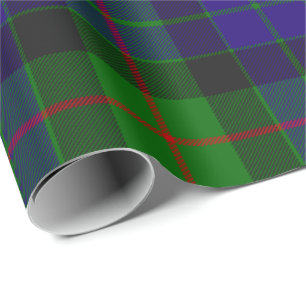 Cadeau Papier à enveloppement Clan Gunn Tartan