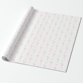 Cadeau Papier à enveloppement Coquette Rose