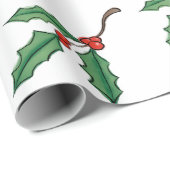 Cadeau Papier à enveloppement creux Noël (Coin rond)