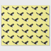 Cadeau Papier à enveloppement d'aigle (Plat)
