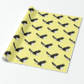 Cadeau Papier à enveloppement d'aigle (Déroulé)