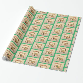 Cadeau Papier à enveloppement de 30 po x 6 po, papier à e
