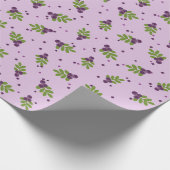 Cadeau Papier à enveloppement de canneberge (Coin)