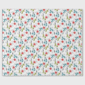 Cadeau Papier à enveloppement de chaussettes de Noël (Plat)