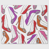 Cadeau Papier à enveloppement de chaussures de mode (Plat)