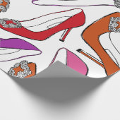 Cadeau Papier à enveloppement de chaussures de mode (Coin)