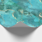 Cadeau Papier à enveloppement de conception de résine tur (Coin)