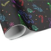 Cadeau Papier à enveloppement de fromage de vacances (Coin rond)