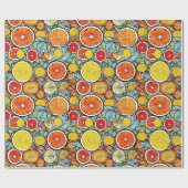 Cadeau Papier à enveloppement de fruits (Plat)