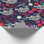 Cadeau Papier à enveloppement de léopard des neiges (Coin)