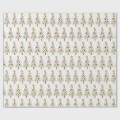 Cadeau Papier à enveloppement de Noël - Arbre de Noël mod (Plat)