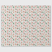 Cadeau Papier à enveloppement de Noël classique - Bac bla (Plat)