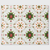 Cadeau Papier à enveloppement de Noël de Ladybug (Plat)