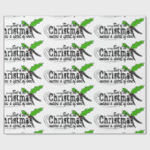 Cadeau Papier à enveloppement de Noël Esprit et Amour (Plat)